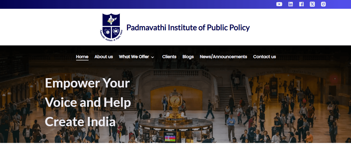 Padmavathi Institute of Public Policy
